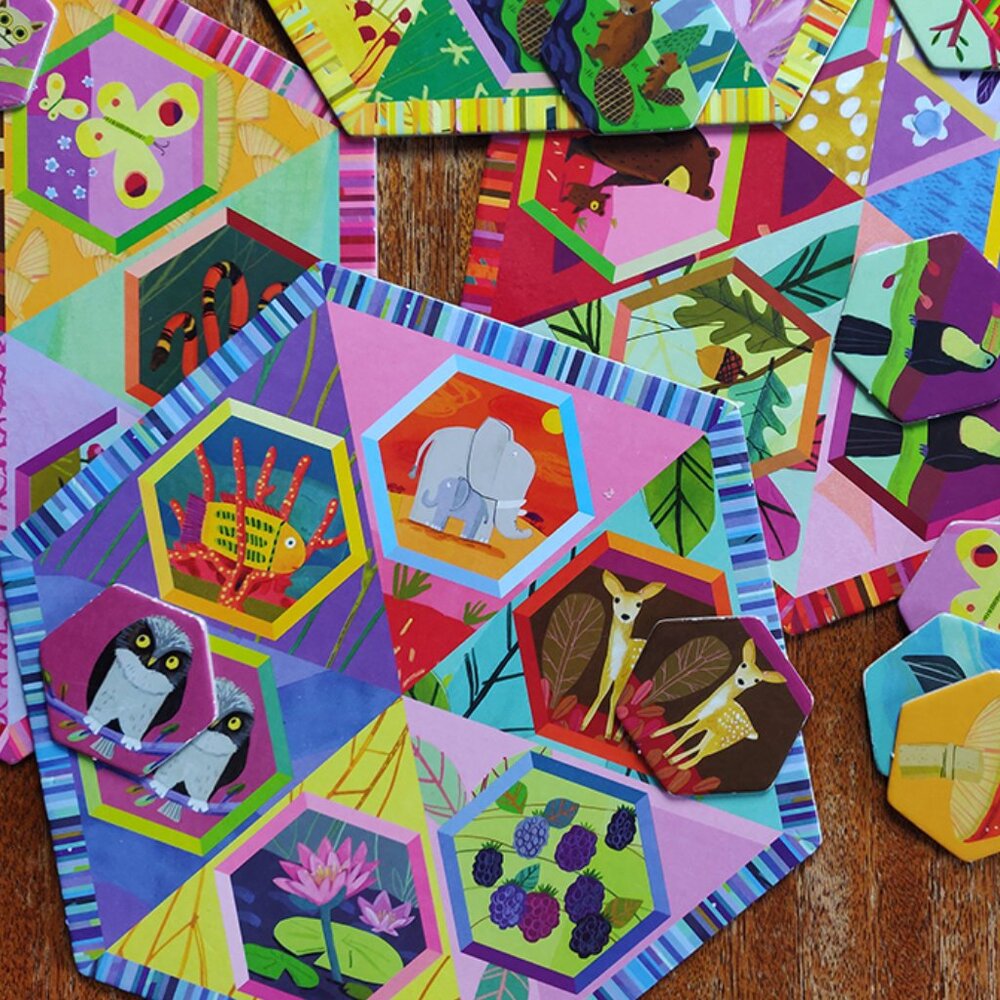 Eeboo Life on Earth Bingo game.